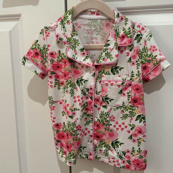 Girls 2t tahari pj matching set - Picture 2 of 3